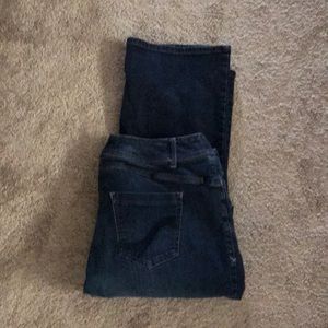 Genius fit capris jeans